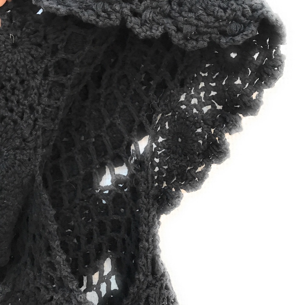 Cleobella Holly Tiered Cotton Crochet Crop Top - Picture 5 of 8